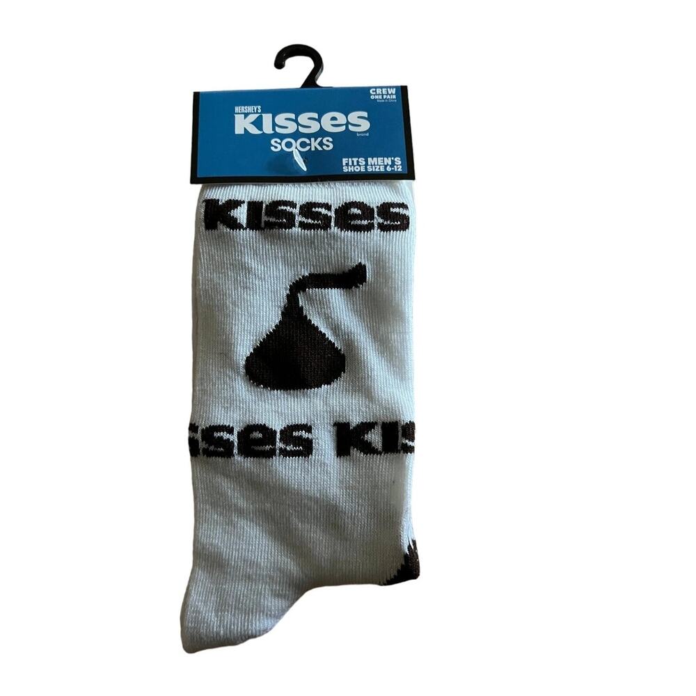 Kisses Novelty Crew Socks by Odd Sox | Casual Socks | Men's Socks